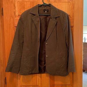 Evergreen blazer